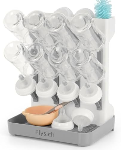 Baby Bottle Drying Rack, Space Saving Baby Bottle Organizer by Unknown