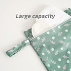 Happy Flute 3 Set Wet Bag Storage Bag Zipper Waterproof Washable - Image 2