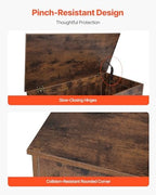 VEVOR Kids Storage Bench, Wooden Toy Box Chest, Large Storage Cabinet - Image 6