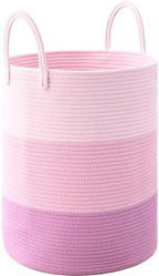 Laundry Hamper for Organizing, 52L Large Laundry Baskets, Cotton Rope Woven by Degeyoyo