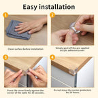 40 Pack Corner Protector Baby, Spherical Shapes Baby Proof Corners and Edges - Image 5
