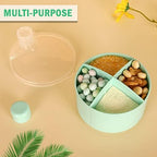 Accmor Formula Dispenser On The Go, Non-Spill Rotating Four-Compartment Formula - Image 5