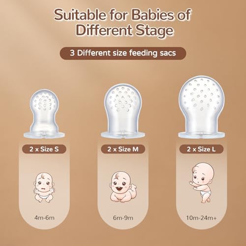 2 Pack Silicone Baby Fruit Feeder - Image 3