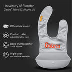Smilo Baby Silicone & Fabric Bib - Image 3