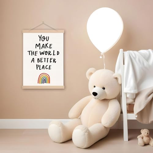 DNEULYR Inspirational Wall Decor, You Make the World a Better Place - Image 2