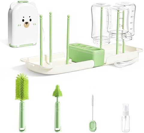 LEQXGO Travel Baby Bottle Cleaner Kit by LEQXGO