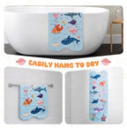 Baby Bath Mat for Kids Toddler 40" x 16" Soft PVC Kids Bathtub Mat - Image 6