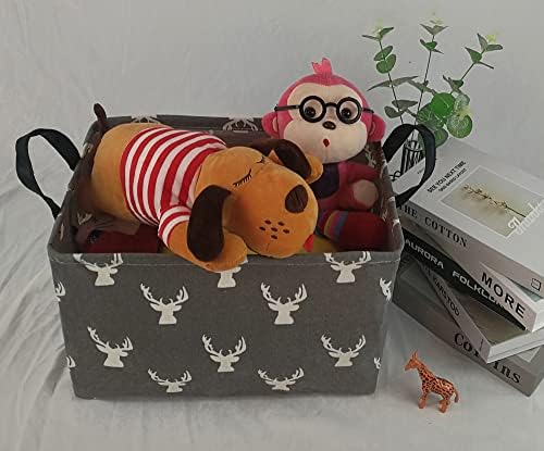 Kid Storage Basket Gift Shelf Basket Toy Storage Bin, Nursery Basket Organizer - Image 4
