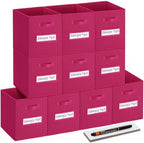 11x11 storage cube bins Foldable Fabric storage cubes by Artsdi