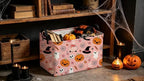 Sanjiaofeng Rectangular Pink Halloween Horror Ghost Storage Basket, Scary - Image 6
