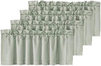 H.VERSAILTEX Blackout Valances for Windows, Kitchen Valance Curtains for Living by HVERSAILTEX