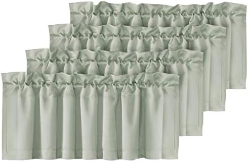 H.VERSAILTEX Blackout Valances for Windows, Kitchen Valance Curtains for Living by HVERSAILTEX