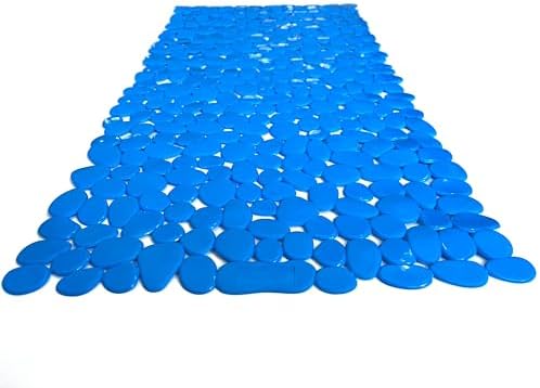 “Pebbles” Non-Slip Bathtub/Shower Mat 27.5”x14” Rectangular, Machine-Washable - Image 3