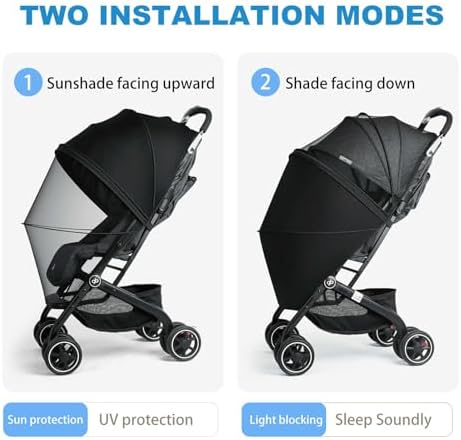 2-in-1 Baby Mosquito Net with Sunshade - Image 4