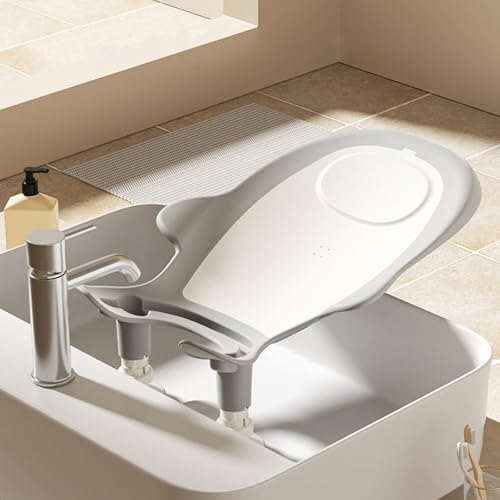Portable Baby Bath Aid Multifunctional Infant Bath Basin Adjustable - Image 4