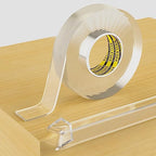 Clear Edge Protector Strip, 1 Pack x 0.8in x 9.84FT by MILEQEE