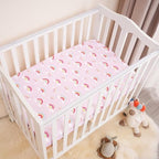 david's kids 3 Pack Mini Crib Sheets, Soft Breathable Premium Pack N Play Sheets - Image 4