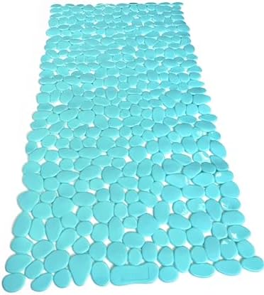 “Pebbles” Non-Slip Bathtub/Shower Mat 27.5”x14” Rectangular, Machine-Washable - Image 2