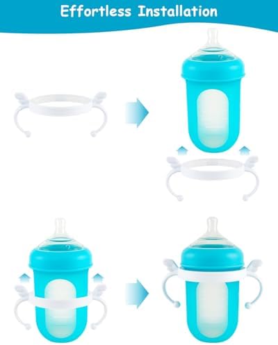 Baby Bottle Handles for Boon Bottles, Ergonomic Bottles Holder for Newborn - Image 6