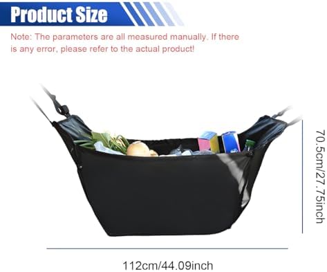 Car Seat Organizer, Collapsible Large Capacity Hanging Car Passenger Seat - Image 2