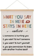 Inspirational Boho Poster Hanger, Therapy Office Decor Growth Mindset Wall Decor by Unknown