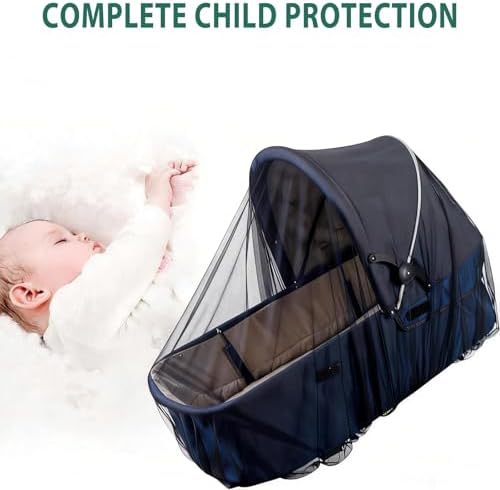 Sysmie 2 Pack Baby Stroller Mosquito Net, Durable Mesh Protection - Image 6