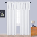 NICETOWN Pure White Curtain Valance - Image 4