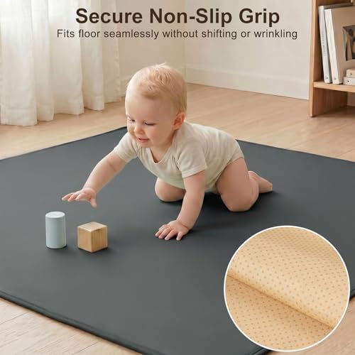 Basumee Splat Mat for Under High Chair, Waterproof & Mess-Proof Floor Mat - Image 4