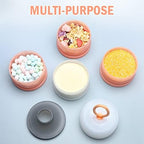Accmor 2 Pack Baby Formula Dispenser On The Go, Stackable Formula Dispenser - Image 4