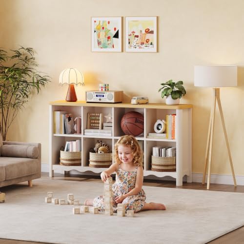 ONBRILL 8 Cube Bookcase, Bookshelf and Toy Storage Organizer - Image 3