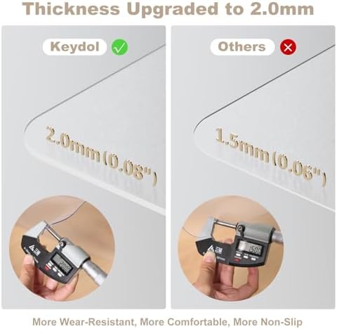 2.0mm 40"x50" Rolling Chair Mat - Image 2
