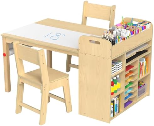GDLF Kids Art Table and 2 Chairs by GDLFGoodLife