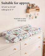 Yoofoss 2-Pack Diaper Changing Pad Cover - Image 3
