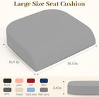 TranquilRelax XL Memory Foam Seat Cushion - Image 2