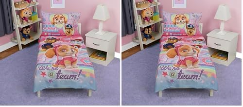 Paw Patrol Skye We're A Team 4 Piece Toddler Bedding Set by PawPatrol
