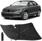 EcoNour Foldable Windshield Sun Shade & Window Tint Fit by EcoNour