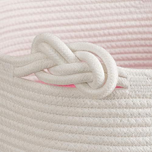 CherryNow 45L Woven Rope Baby Basket - Image 3