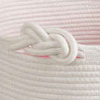 CherryNow 45L Woven Rope Baby Basket - Image 3
