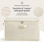 3 Pack Canvas Comforter Storage Bags - Image 4