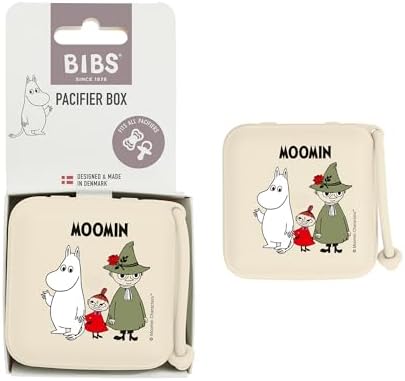 Moomin x BIBS Pacifier Box, Sterilizer Case, Clean & Travel-Friendly by BIBS