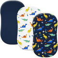 david's kids 3 Pack Bassinet Sheets, Ultra Soft Breathable Comfortable Baby by davidskids