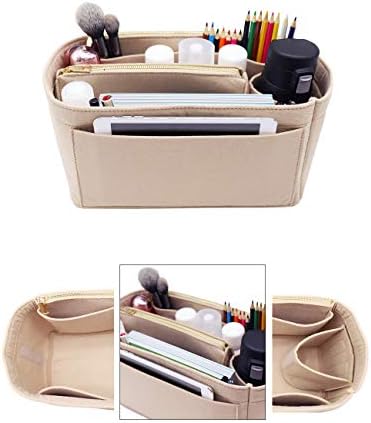 LEXSION Felt Purse Organizer Insert, Tote Bag Shaper Dividers - Image 6