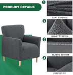 Stretch Chair Covers Armchair Slipcovers - Image 6