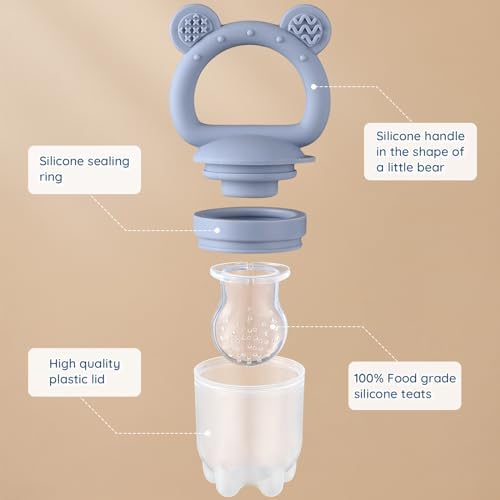 2 Pack Silicone Baby Fruit Feeder - Image 2
