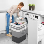 StorageRight Laundry Basket Hamper, 75L Collapsible Clothes Storage - Image 6