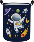 ESSME Laundry Basket, Space Hamper Collapsible Canvas Waterproof Storage Bin by ESSME