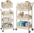 3 Tier Baby Diaper Caddy Organizer Cart by Recximi