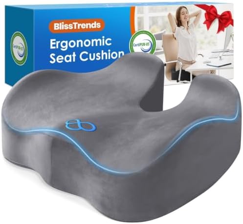 BlissTrends Memory Foam Seat Cushion by BlissTrends