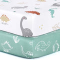 Pack n Play Sheets, BROLEX 2 Pack Mini Crib Sheets, Stretchy Portable Fitted by BROLEX