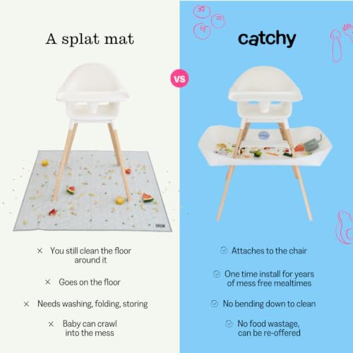CATCHY - Food Catcher - Compatible - Highchair Sold Separately - Baby & Toddler - Image 4